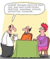 Cartoon: Total vegan! (small) by Karsten Schley tagged ernährung,veganer,tiere,schadstoffe,landwirtschaft,umweltgifte,politik,restaurants,verbraucher,gesundheit,gesellschaft