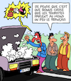 Cartoon: Tourisme (small) by Karsten Schley tagged tourisme,vacances,voyages,langues,respect,culture,societe