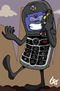 Cartoon: i belon my mobile (small) by lexgromiko tagged mobile technology opposite sense
