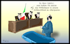Cartoon: Salvini vor Gericht (small) by Fish tagged salvini,italien,mittelmeer,flüchtlinge,migration,flucht,vertreibung,gericht,richter,schlauchboot
