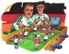 Cartoon: Auf ins Halbfinale (small) by HSB-Cartoon tagged sport fussball europameisterschaft jogi löw hansi flick