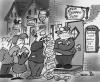 Cartoon: smoking club (small) by HSB-Cartoon tagged smoking,club,pub