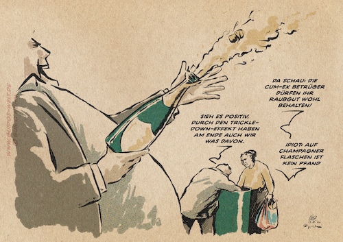 Cartoon: Lex Cum Ex (medium) by Guido Kuehn tagged cum,ex,steuerbetrug,wirtschaftskriminalität,cum,ex,steuerbetrug,wirtschaftskriminalität