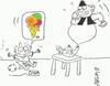 Cartoon: BIG  request (small) by yasar kemal turan tagged ice cream gin magic lamp