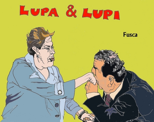 Cartoon: Another corruPT Braz. minister (medium) by Fusca tagged latrocracy,dilma,thief,lula,regime,terror,brazil,corruption