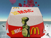 Cartoon: BIG MAC (small) by Zoran Spasojevic tagged digital,collage,serbia,children,kragujevac,zoran,big,mac,spasojevic,mcdonalds,fastfood,food,paske,graphics,emailart,hamburger,somalia,hunger
