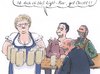 Cartoon: lightbier (small) by woessner tagged light,bier,oktoberfest,schwer,arbeit,spott,spass,ironie,auslachen,trinken,alkohol,feiern