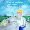 Cartoon: Betonaktivisten (small) by TomPauLeser tagged beton,klimaaktivist,berlin,strasse,brücke,kleben