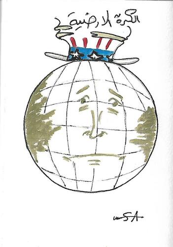 Cartoon: The earth (medium) by sally cartoonist tagged the,earth