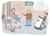 Cartoon: Klimakteriumschutz (small) by Rebecca-Meyer tagged wärmepumpen,heizungsanlagen,ökobilanz,erneuerbaren,quellen,klimaschutz,maßen,wechseljahre,heizung