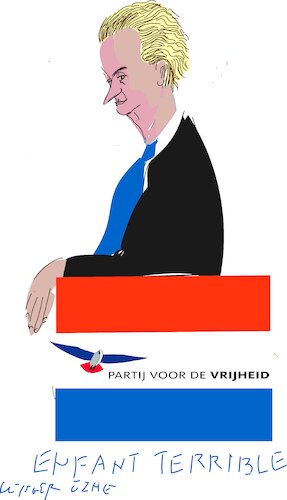 Cartoon: Geert Wilders (medium) by gungor tagged dutch,election,2023,dutch,election,2023