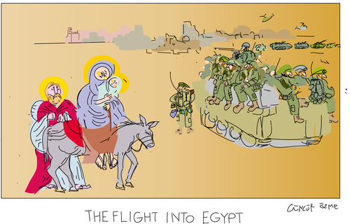 Cartoon: Holy Land (medium) by gungor tagged gaza