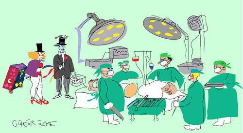 Cartoon: Magic trick (medium) by gungor tagged surgery