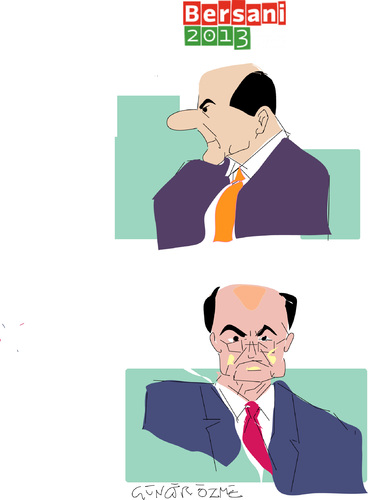Cartoon: P L Bersani (medium) by gungor tagged italy
