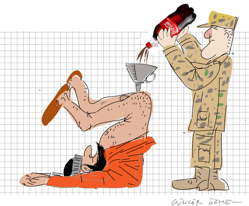 Cartoon: Reverse feeding (medium) by gungor tagged torture