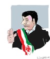 Cartoon: Matteo Renzi (small) by gungor tagged italy