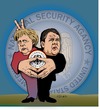Cartoon: BND-NSA-Skandal 5 (small) by ESchröder tagged bnd,nsa,geheimdienste,peter,altmeier,gerhard,schindler,spionage,skandal,bundesregierung,aushorchen,selektoren,technische,und,personelle,defizite,wirtschaftsspionage,kontrolle,kanzlerin,angela,merkel,vizekanzler,sigmar,gabriel,aufklärung,cdu,spd