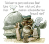 Cartoon: 2 Bier (small) by jenapaul tagged humor,seemann,wal,fischer,satire,meer