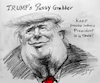 Cartoon: Trump-Pussy Grabber (small) by ylli haruni tagged pussy,grabber,trump,president,donald