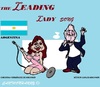 Cartoon: Argentina (small) by cartoonharry tagged kirchner,accordeon,clarinet,vips,famous,politicians,cartoons,cartoonists,cartoonharry,dutch,toonpool