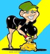 Cartoon: Nicole (small) by cartoonharry tagged satisfied,girls,dogs,nicole,cartoonharry