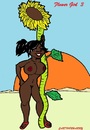 Cartoon: Sunflower (small) by cartoonharry tagged sunflower,girl,girls,nude,naked,cartoon,cartoonist,cartoonharry,toonpool