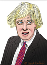 Cartoon: Boris Johnson (small) by Pascal Kirchmair tagged boris johnson karikatur caricature bojo portrait mayor london bürgermeister