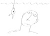 Cartoon: the bait (small) by Herme tagged love,relationship