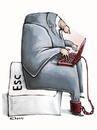 Cartoon: Escape (small) by charli tagged internet