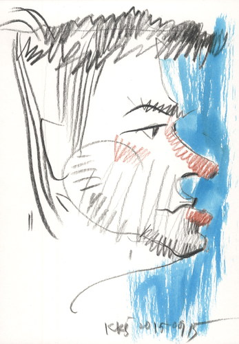 Cartoon: Giovanni (medium) by Kestutis tagged lithuania,kestutis,sketch