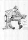 Cartoon: Artists draw 3 (small) by Kestutis tagged artist human drawing figure sketch art kunst kestutis lithuania