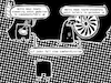 Cartoon: Komfortfunktion (small) by bob schroeder tagged neurosteuerung befehle gedanken computer bot roboter mensch transmitter schnittstelle gehirn