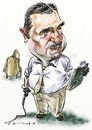 Cartoon: Augusto Pinochet (small) by Bob Row tagged chile,pinochet,dictator