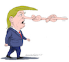 Cartoon: Trump Russia and FBI (small) by Cartoonarcadio tagged trump,russia,fbi,america,politicians