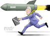 Cartoon: War vrs Diplmacy (small) by Cartoonarcadio tagged war diplomacy dialogue peace russia iran