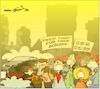 Cartoon: Freie Fahrt für freie Bürger (small) by Trumix tagged smog,luftverschmutzung,feinstaub,abgase,autos,diesel,klima