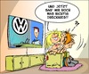 Cartoon: Hardcore VW (small) by Trumix tagged vw,fachkräftemangel,saubermachen,winterkorn,volkswagen,deutschland,abgasaffäre