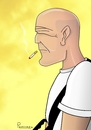 Cartoon: Bruce Willis (small) by Ponciano tagged actor,hollywood,star,cinema,fame,celebrities
