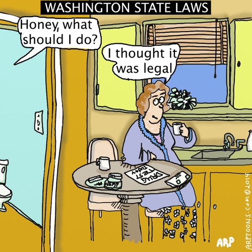 Cartoon: Drug testing dilemma (medium) by tonyp tagged arp,arptoons,drug,drugs,testing,pot,laws
