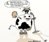 Cartoon: cow singing (small) by tonyp tagged arp,cow,music,song,cows,blue,brain,bulb,tonyp,toys,american,toy,cook,cooking,food