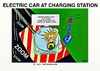 Cartoon: ELECTRIC CARS (small) by tonyp tagged arp,electric,cars,arptoons