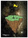 Cartoon: Hole in one (small) by Marcelo Rampazzo tagged hole,in,one,