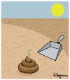 Cartoon: Who cean this shit (small) by Marcelo Rampazzo tagged global warming