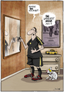 Cartoon: Trockenübung (small) by andre sedlaczek tagged fussball,schiedsrichter,em,wm,bundesliga