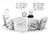 Cartoon: Erbschaft (small) by Stuttmann tagged finanzkrise wirtschaftskrise rezession bank banker banken rettungspaket milliarden erbschaftssteuer steinbrück merkel