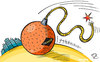 Cartoon: Without words (small) by Sergey Repiov tagged cartoon