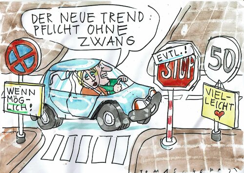 Cartoon: Zwang (medium) by Jan Tomaschoff tagged inpfpflicht,pflicht,zwang,inpfpflicht,pflicht,zwang