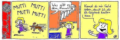 Cartoon: Muttertag (medium) by weltalf tagged ma,muttertag,mutti,mamma,mama,mutter
