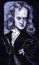 Cartoon: Sir Isaac Newton (small) by frostyhut tagged science genius physics newton sirisaacnewton gravity