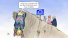 Cartoon: Johnson und Verhandlungen (small) by Harm Bengen tagged verhandlungstisch,brexit,klippe,abgrund,johnson,uk,gb,europa,corona,harm,bengen,cartoon,karikatur